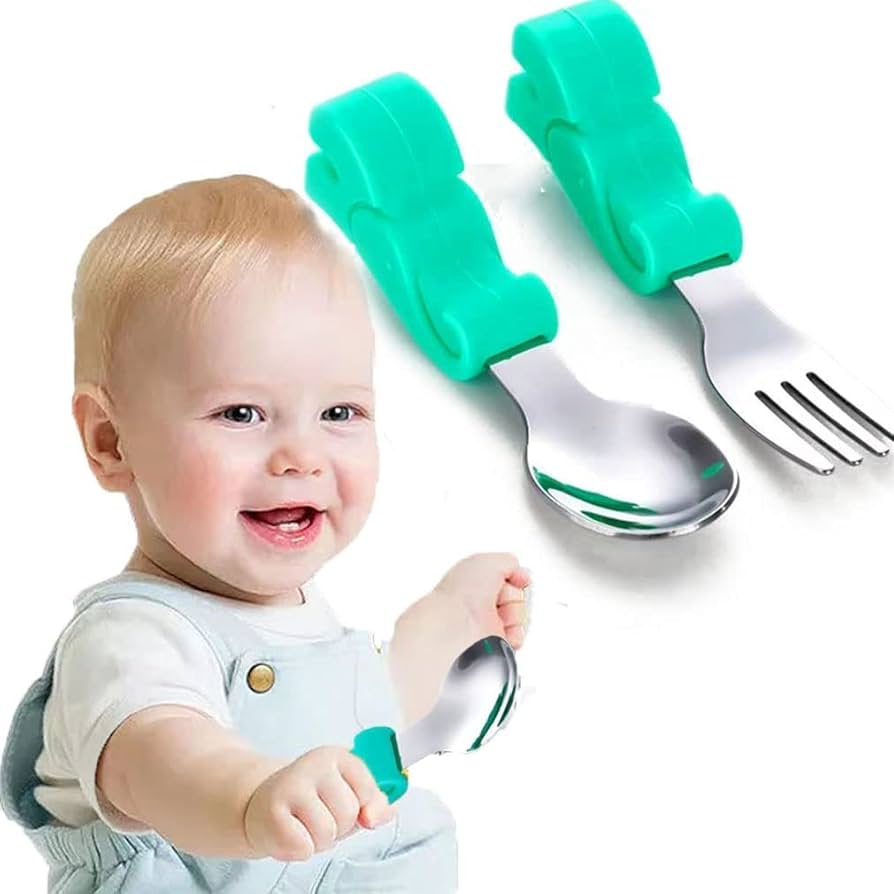 ベビー スプーン & フォーク セット Amazon.co.jp: ベビースプーン，ベビー用 スプーンフォーク